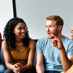 **

A diverse group of people engaged in a lively discussion, some actively listening with empathetic expressions, others gesturing while sharing their perspectives. The scene should convey a sense of open communication and the value of considering multiple viewpoints. Focus on the "Exploring Diverse Perspectives" section of the text.

**
